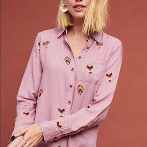 Anthropologie Hot Air Balloon Shirt